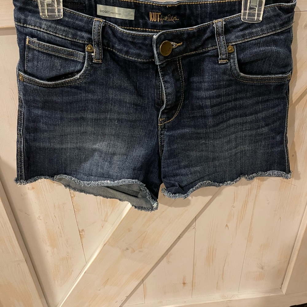 Kut Gidget style jean shorts